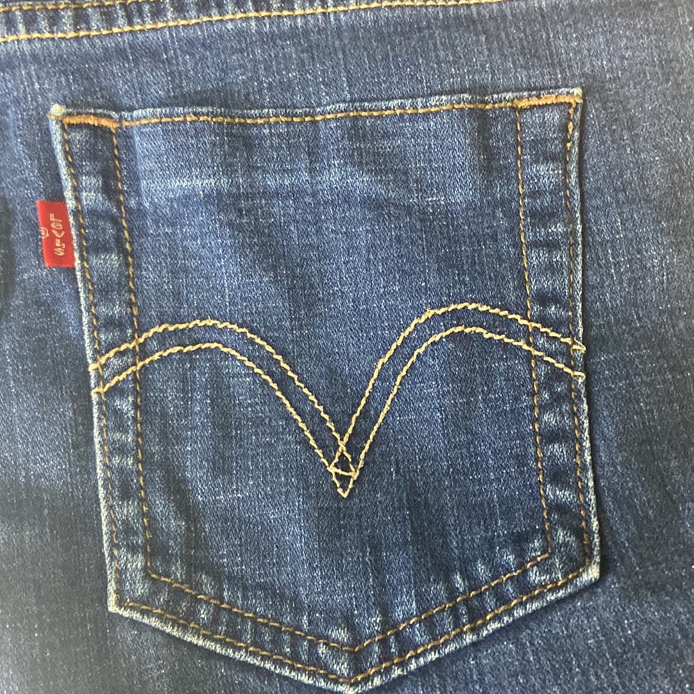 Levi’s 515 jean capri cuffed 5 pockets Size 8 - Picture 8 of 15